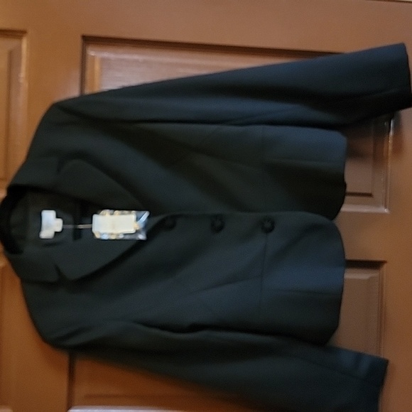 Loft-wool very light blk short blazer with peplum in back Size 12 NWT. - Picture 11 of 11